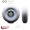 Service Caster SCC- 10" x 3.5" Gray Pneumatic Wheel Only with 4" Centered Hub and Ball Bearings SCC-FPB350-4C-GRAY-BRGKIT - alternate 4
